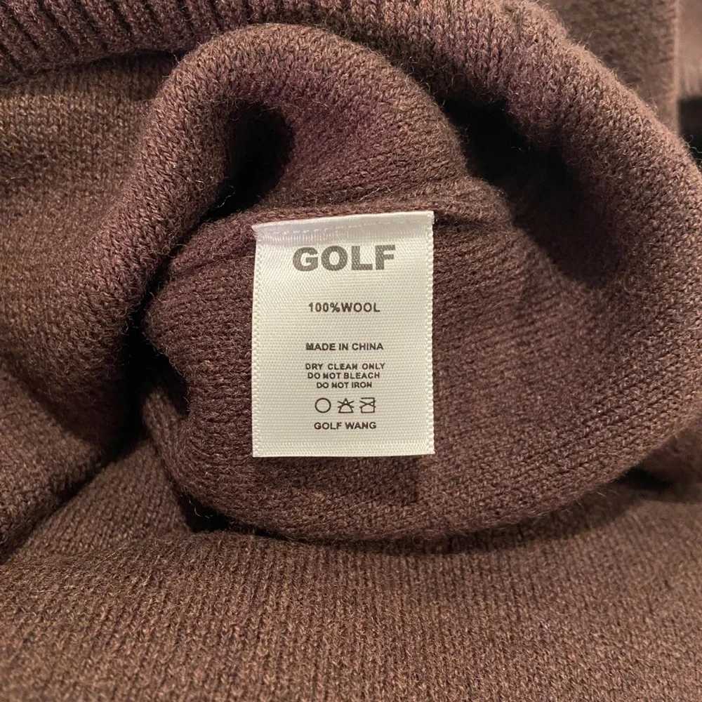 GOLF WANG Tyler The Creator Graduate Sweater F/W 2023 Size XL Unisex NWT